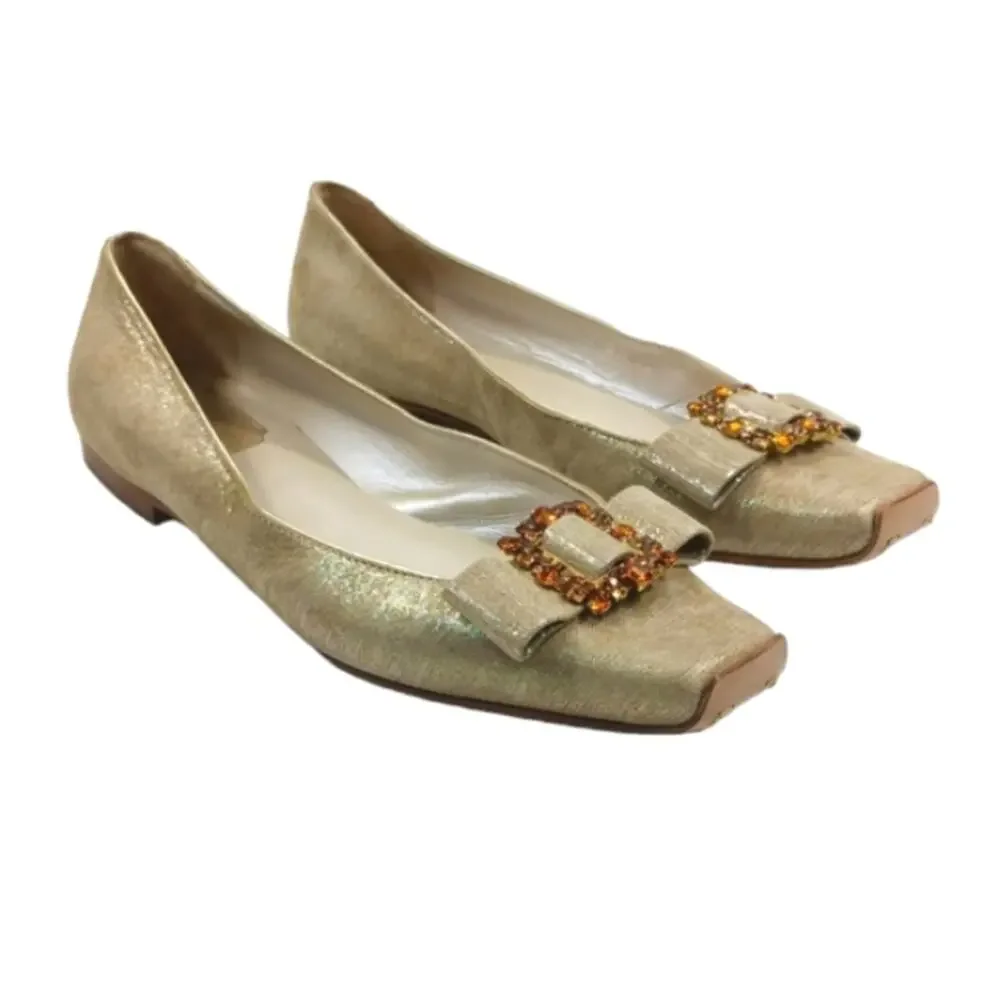 Dior Ballet Flats Authenticated EUC Size 39 US 9  S2750